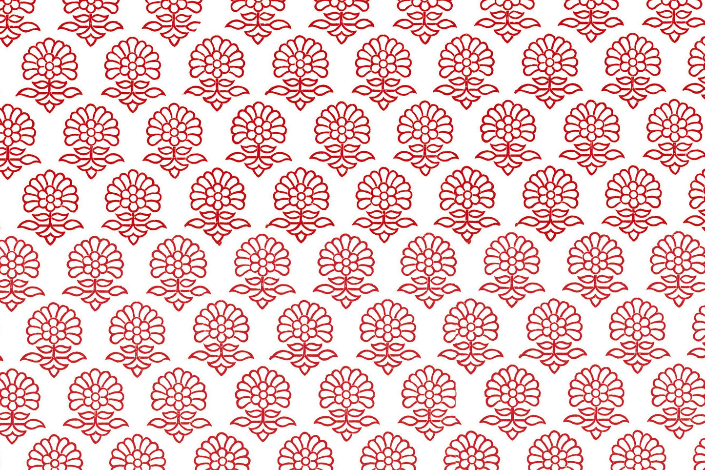 Everyday paper placemats- Seasonal red flower