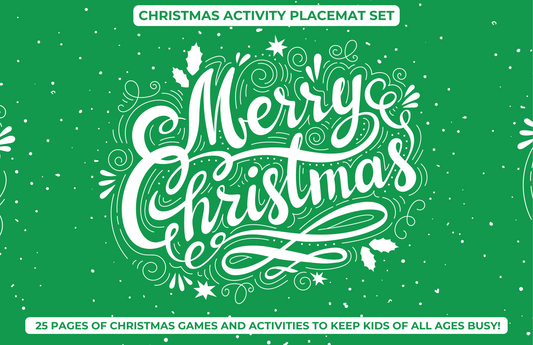 Christmas Activity set placemats