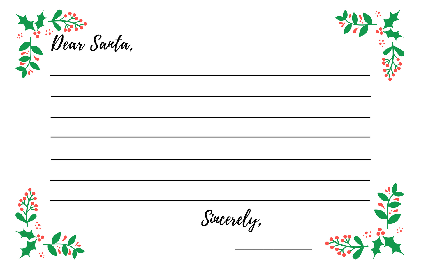 Christmas Activity set placemats