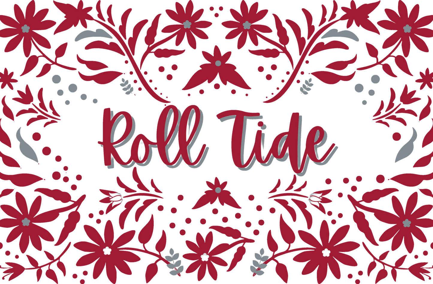 Alabama Roll Tide Paper Placemats