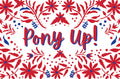 SMU Pony Up Paper Placemats