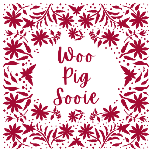 Arkansas Razorbacks Woo Pig Sooie Paper Placemats