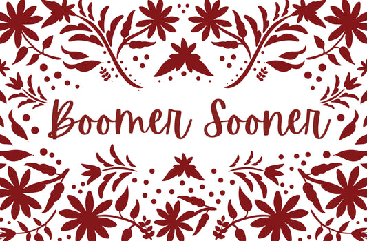OU Oklahoma Boomer Sooner Paper Placemats
