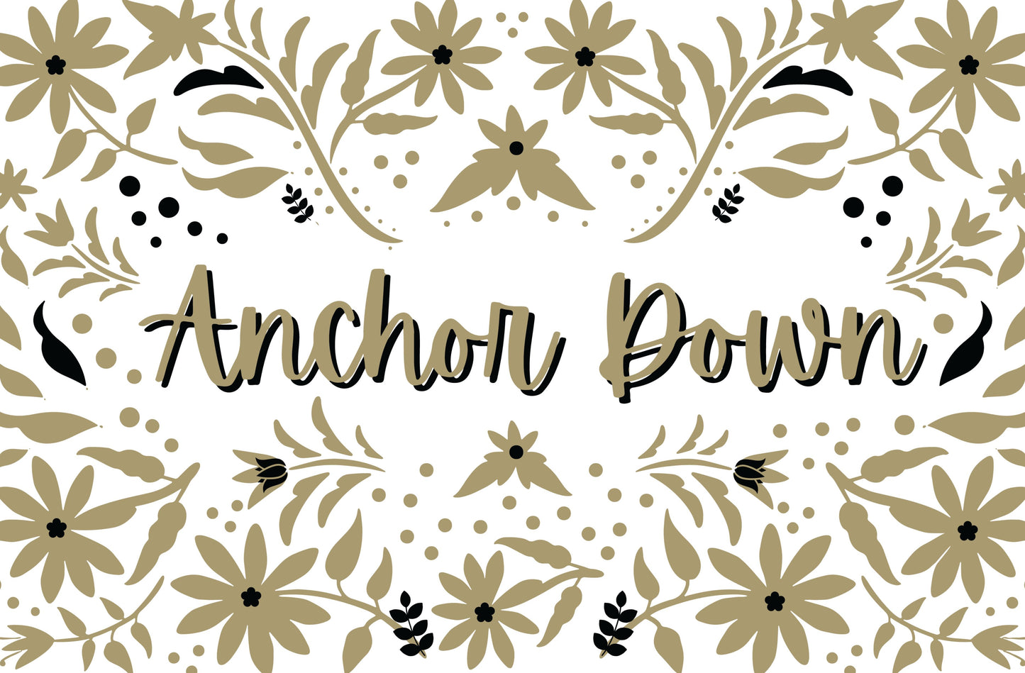 Vanderbilt Anchor Down Paper Placemats