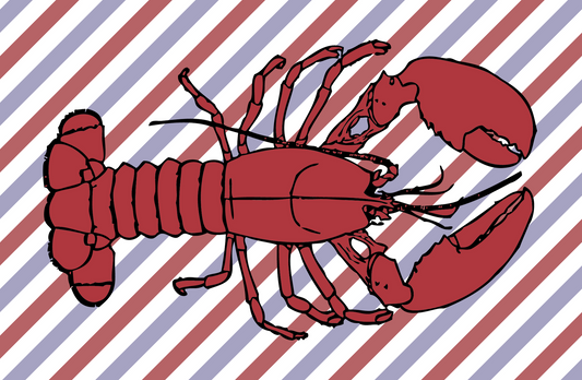 Everyday paper placemats- Lobster Feast