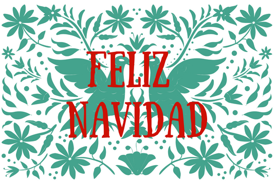 Everyday paper placemats- Feliz Navidad