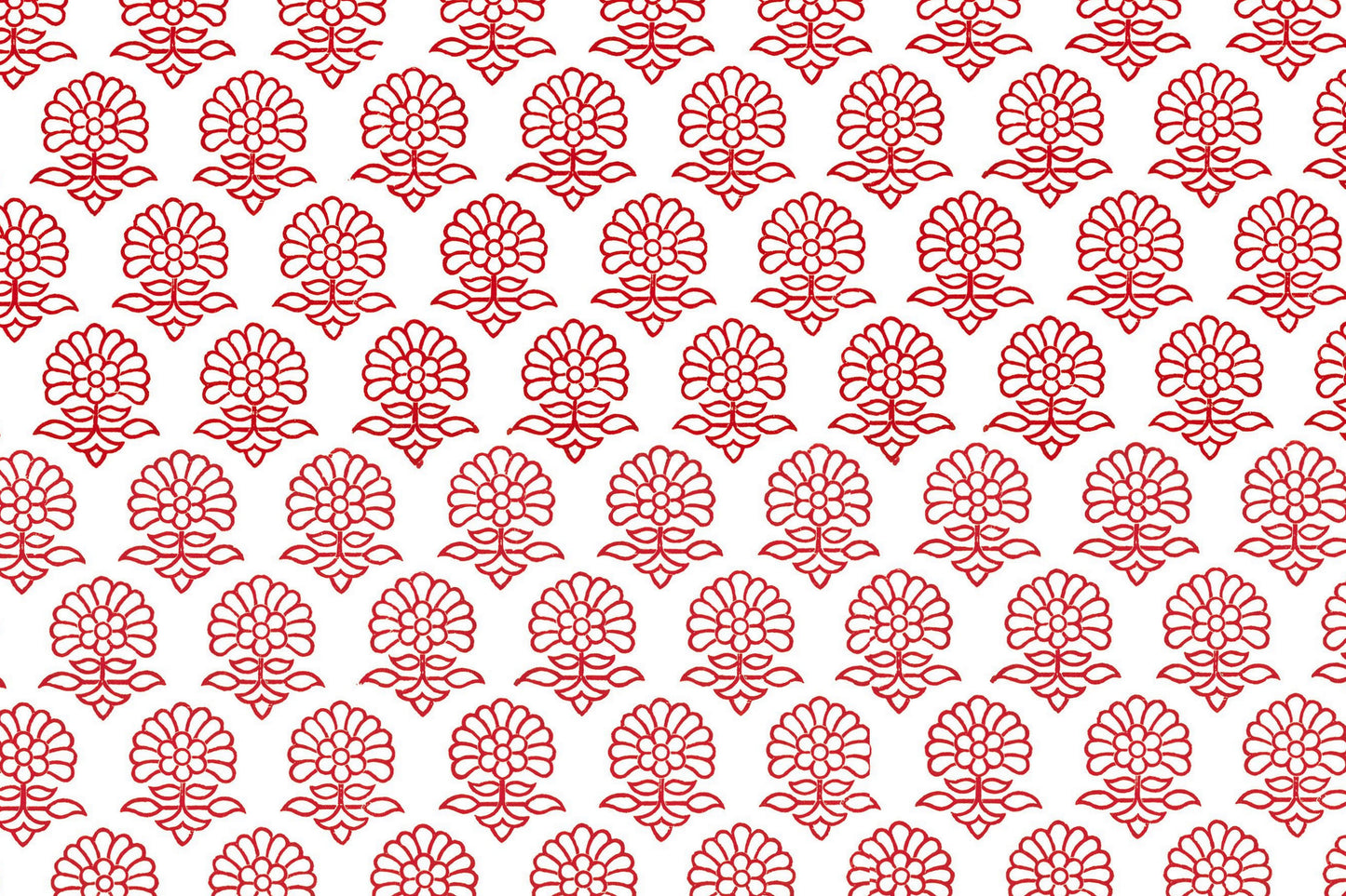 Everyday paper placemats- Seasonal red flower